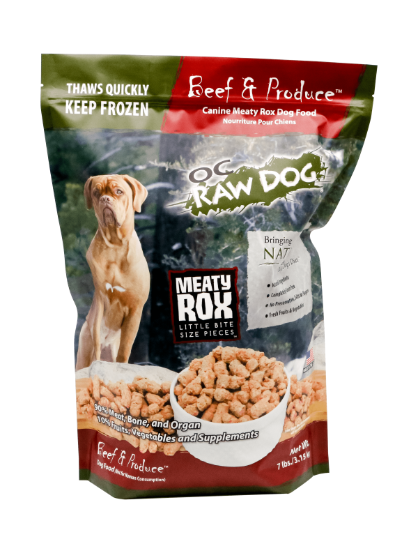 OC Raw premium natural pet food available at Peoria's Pet Market